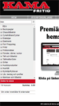 Mobile Screenshot of kamafritid.se